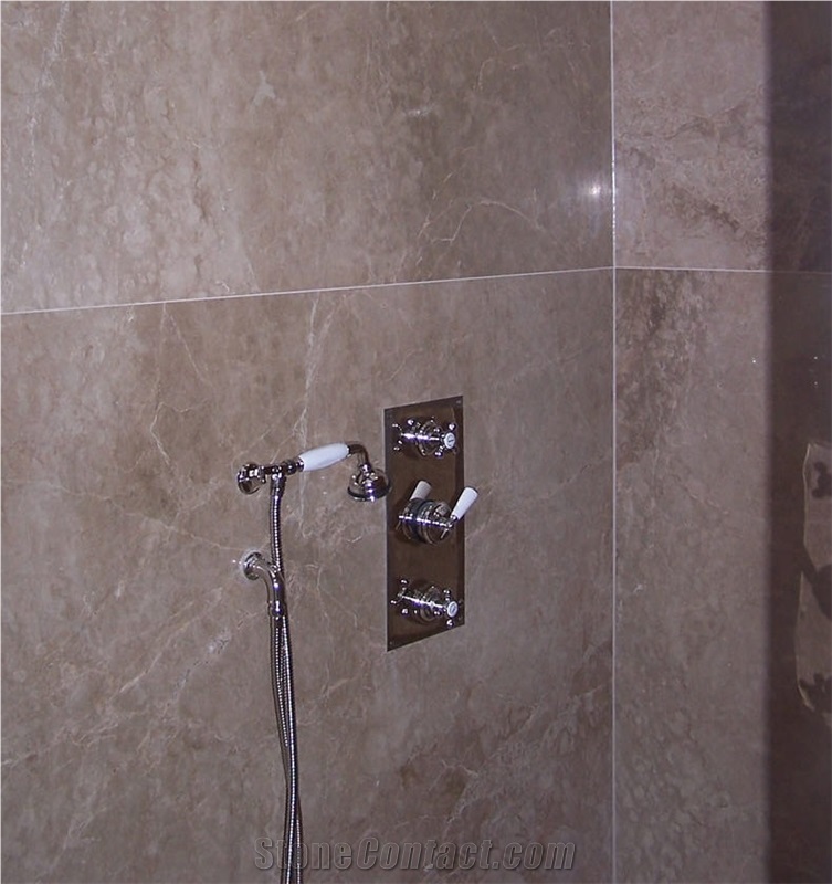Cappucino Marble Polished Bathroom Wall Tiles