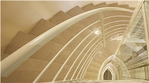 Chiampo Serpeggiante Limestone Stairs