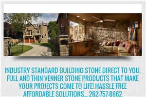 Natural Stone Thin Veneer, Thin Stone & Full Stone Veneer