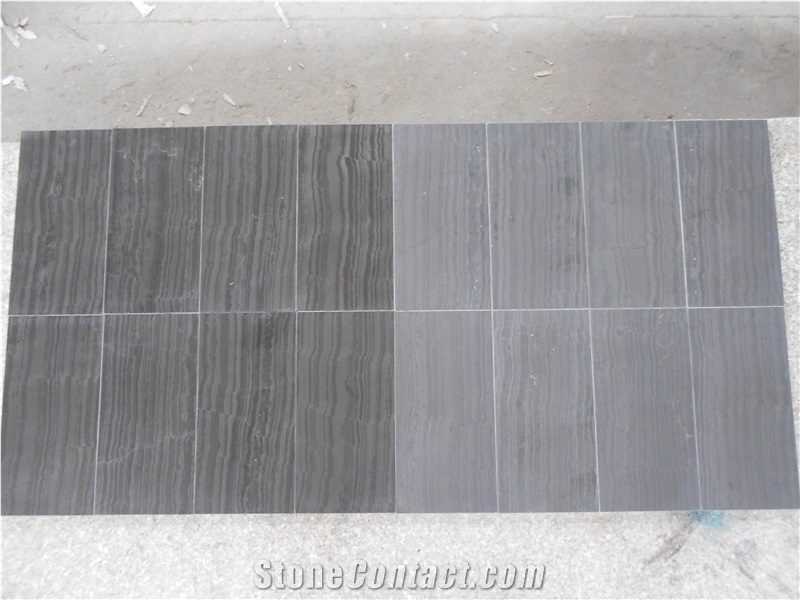 Black Wooden Marble Slabs, Tiles