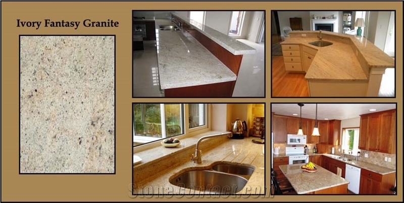 Ivory Fantasy Granite Countertops Ivory Fantasy Yellow Granite