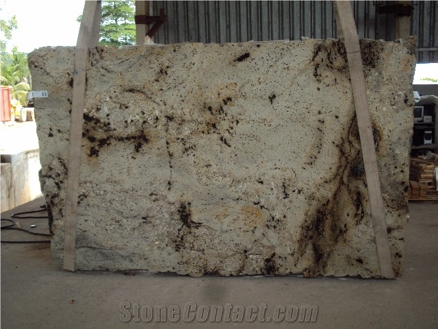 Lapidus Gold Slabs Tiles Brazil Gold Granite From Spain