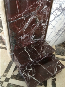 Rojo Levante Marble Slabs & Tiles, Rosso Levanto Marble