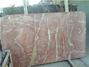 Rojo Quipar Marble Slabs, Spain Red Marble