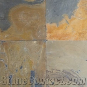 Vijay Gold Slate Stone Tiles