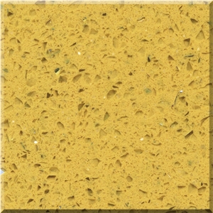 Desert Gold Quartz Stone Slabs, Tiles