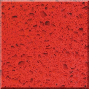 ESYL6018 Red Quartz Tiles Slab