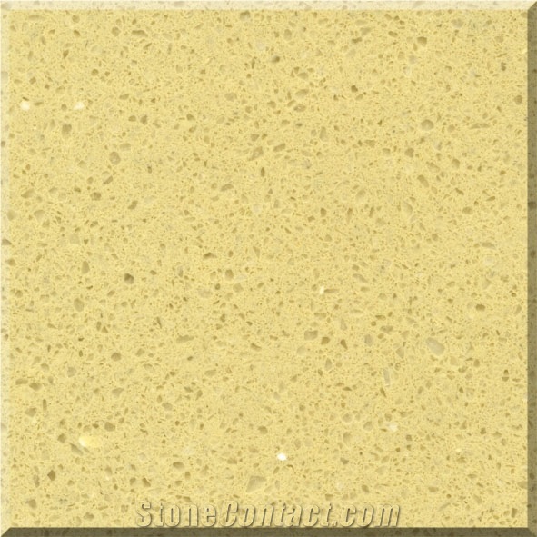 Golden Fiorito Quartz Stone Slabs
