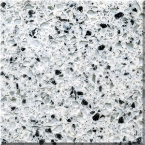 Pearl Gray Quartz Stone Slabs