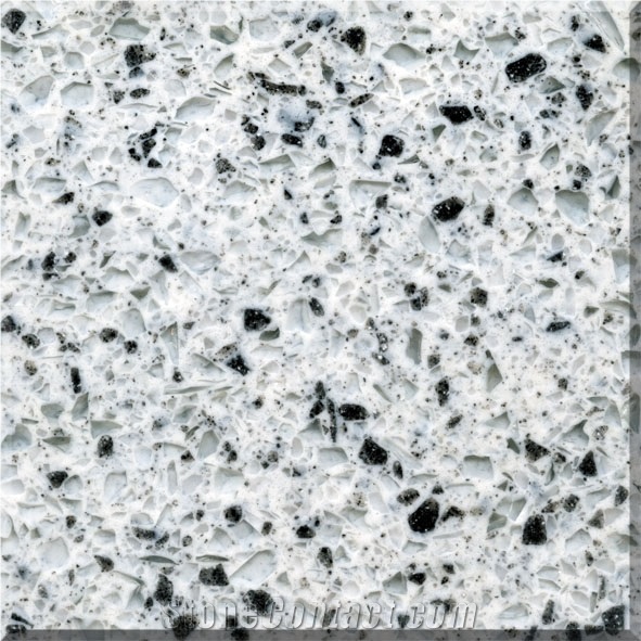 Pearl Gray Quartz Stone Slabs From South Korea Stonecontact Com