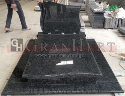 Nero Impala Black Granite Monument