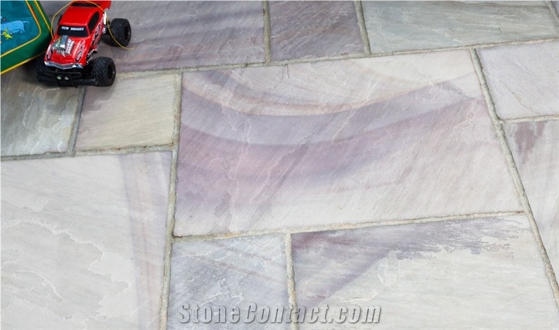 Ravina Sandstone Hand-cut 25-40mm Thick Tiles