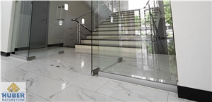 Carrara Statuario Venato Marmor Floor Tiles