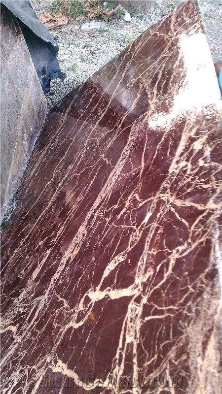 Rosso Levanto Indian Slabs & Tiles, India Red Marble