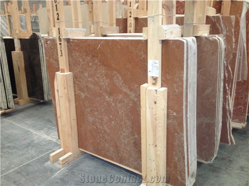 Rosso Tem Marble Slabs, Turkey Red Marble
