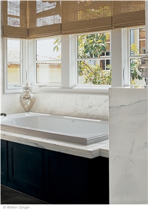 Calacatta Carrara Marble Bath Tub Surround