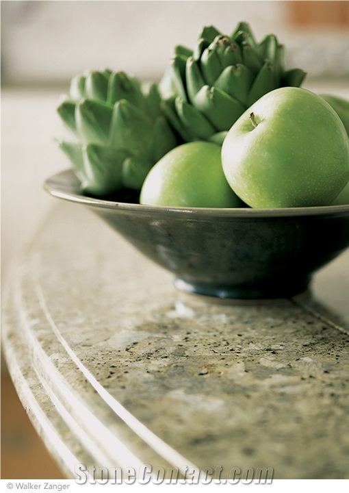 Seafoam Green Granite Countertop