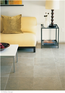Seagrass Limestone 18 X 18 Floor Tiles, Turkey Green Limestone