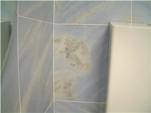 Azul Paraiso Marble Bathroom Wall Tiles, Azul Cielo Marble Slabs & Tiles