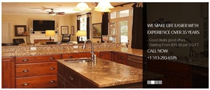 Caffe Bruno Marble Kitchen Countertop, Caffe Bruno Brown Marble Kitchen Countertops