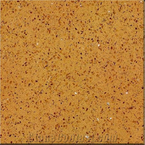 Yellow Indian Quartz Stone Tiles, Slabs