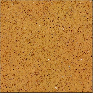 Yellow Indian Quartz Stone Tiles, Slabs