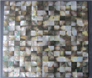 White Sea Shell Mother Pearl Brick Mosaic Pattern Tiles for Bathroom Flooring,Kitchen Wall Decoration