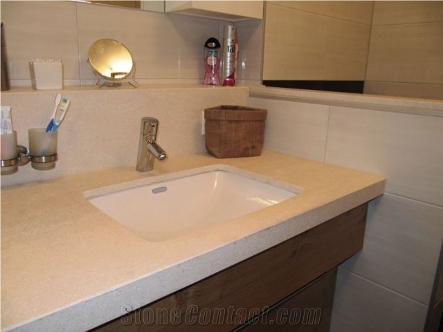Limestone Bathroom Top