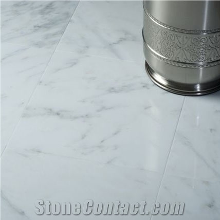 Asian Statuary/Grecian/Eastern White/Neve Milky Marble Tiles