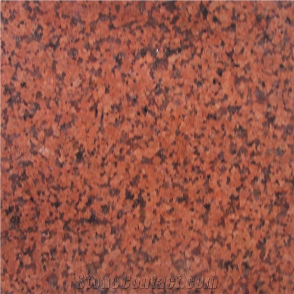 Classic Red Granite Slab