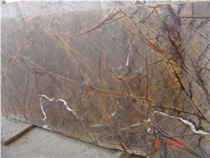 Multicolor Marble Slabs, Rain Forest Brown Marble