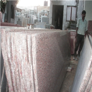 Rosy Pink Granite Slab, Multi Pink Granite Slabs & Tiles