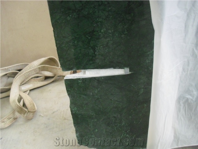 Polished India Verde Guatemala Medium Green Marble Big Slabs, Wall Floor Covering Tiles, Skirting, Popular Natural Building Stone Pattern Decoration, Indoor Interior House Use, Factory Good Quality