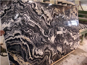 Black Picasso Marble Slabs & Tiles