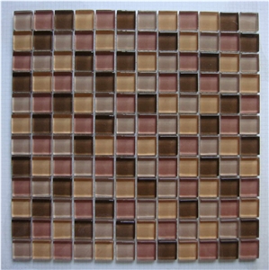 High Quality Glass and Marble Mosaic Tile (HCM-X-022)