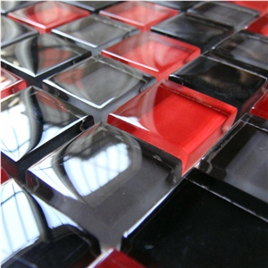 High Quality Glass and Marble Mosaic Tile (HCM-X-023)