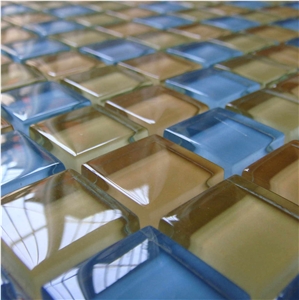 High Quality Glass and Marble Mosaic Tile (HCM-X-032)