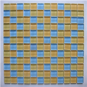 High Quality Glass and Marble Mosaic Tile (HCM-X-032)