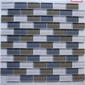 High Quality Glass and Marble Mosaic Tile (HCM-X-036)