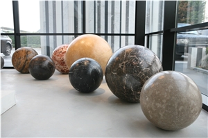 Polished Marble Balls for Landscaping
