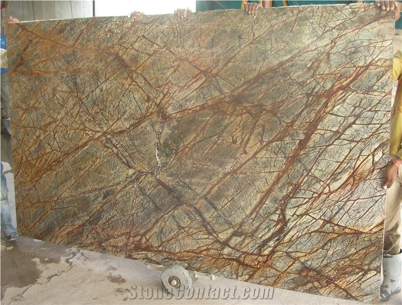 Bidasar Brown Marble ,Rainforest Brown Marble