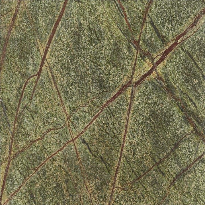 Bidasar Green Marble ,Rain Forest Green Tile