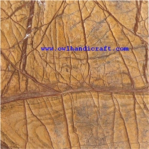 Rainforest Brown , Bidaser Gold, Rainforest Brown Marble Tiles