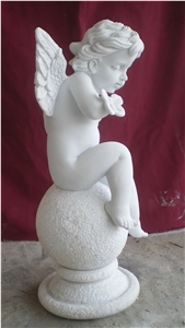 Angel Statues, White Marble Statues