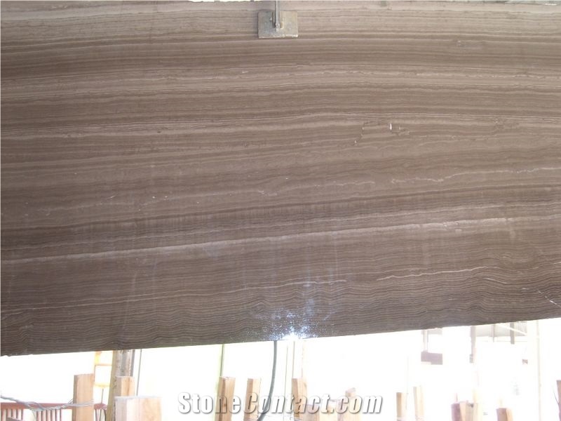 China Wooden Marble Slabs, Grey Wood Grain Marble Slabs & Tiles