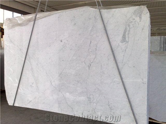 Italian Carrara Slabs & Tiles , Bianco Carrara White Marble