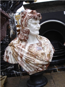 Decorative Marble Bust Carving