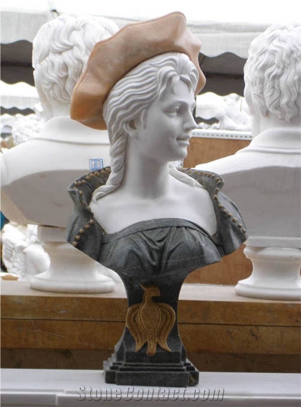 Female Marble Bust Sculpture
