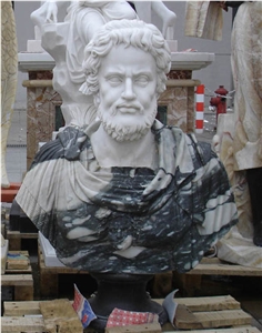Old Man Marble Bust