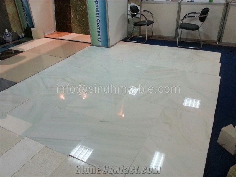 White Marble Flooring Slabs & Tiles, Pearl White Marble Slabs & Tiles